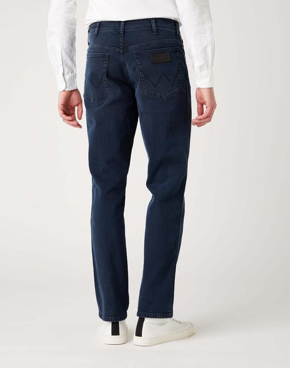 Actual product image Wrangler Texas Slim Jeans Slim Fit bruised river (44)