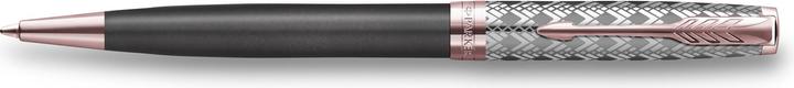 Actual product image Parker Ballpoint pen Sonnet Prem. Metal & Grey P.G.C. sw M (Metallic, Pink gold, Grey, 1 x)