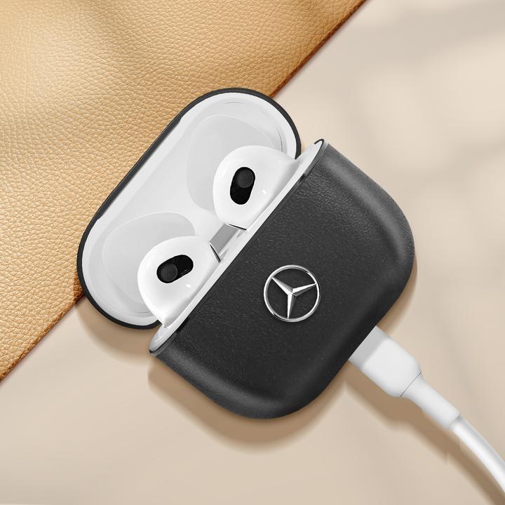 Image du produit Mercedes-Benz Mercedes MEA3CSLBK AirPods 3 couverture czarny/black Electronic Line (Manchon pour casque d'écoute)