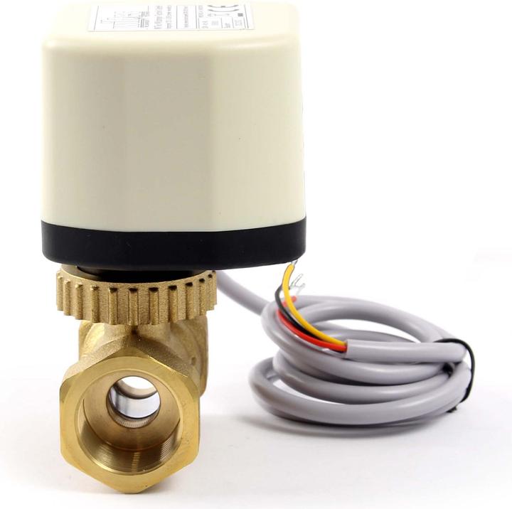Produktbild Wiltec 2-Wege Zonenventil DN25 33,7mm (1") Zweiwegeventil 230VAC Kugelventil