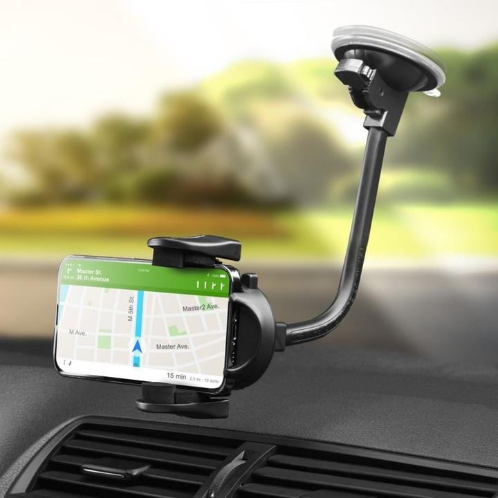 Produktbild Forcell Stylus F-GRIP Oval 27 cm car holder for windshield / dashboard / air vent black