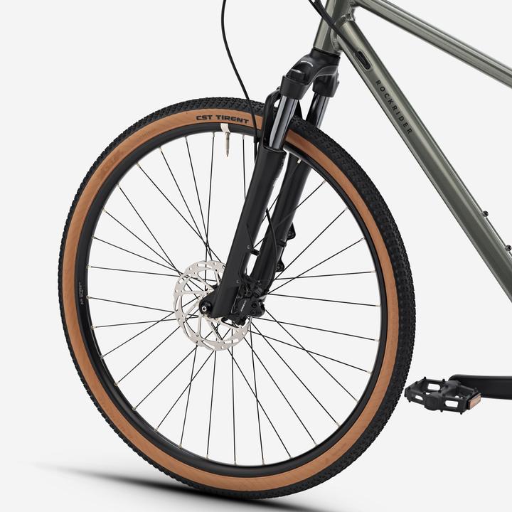 Image du produit Rockrider Vélo tout chemin cadre haut, ACTV 500 vert
