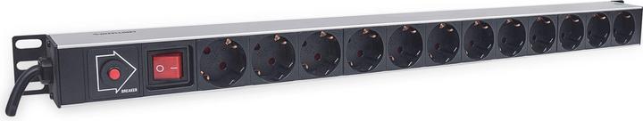 Actual product image Intellinet Power strip (12 x, CEE 7/4, 1.80 m)