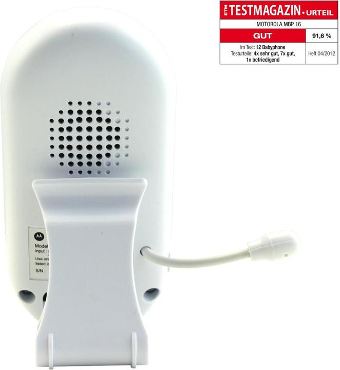 Produktbild Motorola Mbp 16 (Babyphone Audio, 300 m)