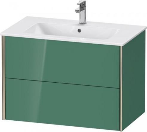 Actual product image Duravit Durait XViu 4126 Vanity unit wall-mounted, 2 drawers, for wash basin ME by Starck 233683, 810x480 mm