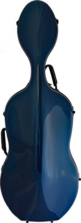 Image du produit JML Etui pour violoncelle 4/4 bleu - 50% carbone (Violoncelle)