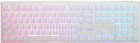 Actual product image Ducky One 3 Aura White Gaming Keyboard, RGB LED - MX-Blue (US) (US, Cable)