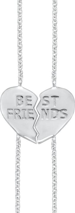 Immagine prodotto Candy Braccialetti Best Friends, argento 925 (20 cm, Argento 925)