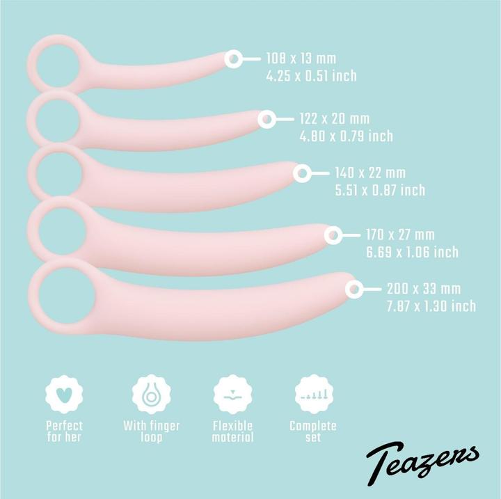 Image du produit Teazers Set De Dilatadores Vaginales