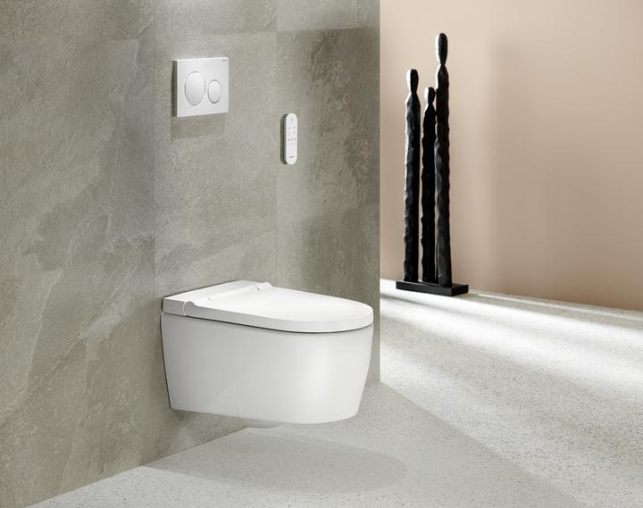 Actual product image Geberit AquaClean Sela Square complete WC system, wall-hung WC, 146,250.