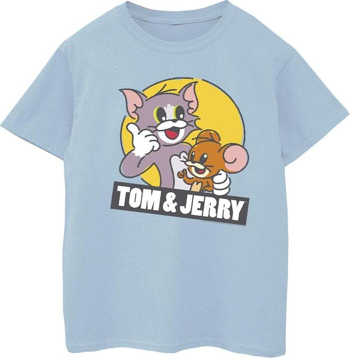 Tom & Jerry Sketch Logo TShirt Mädchen