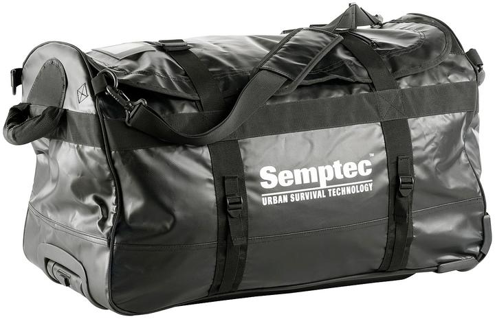 Semptec 2in1-Trolley-Reisetasche aus reissfester Lkw-Plane, 100 l