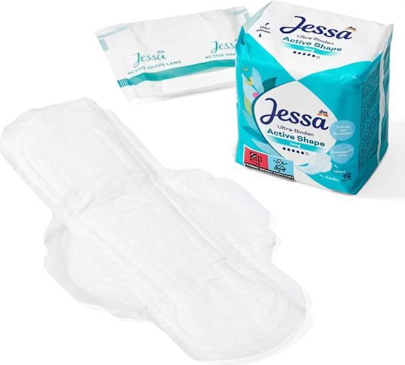 Produktbild dm Jessa Ultra-Binden Active Shape