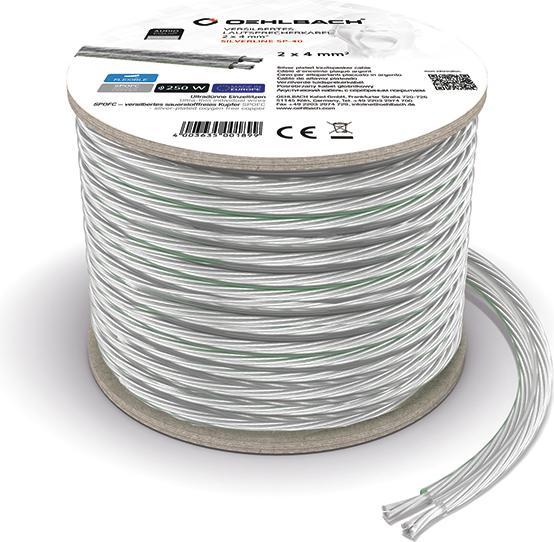 Produktbild Oehlbach LS-Kabel Lautsprecher Kabel 2x4mm², 10 M Spule (10 m, 4 mm²)