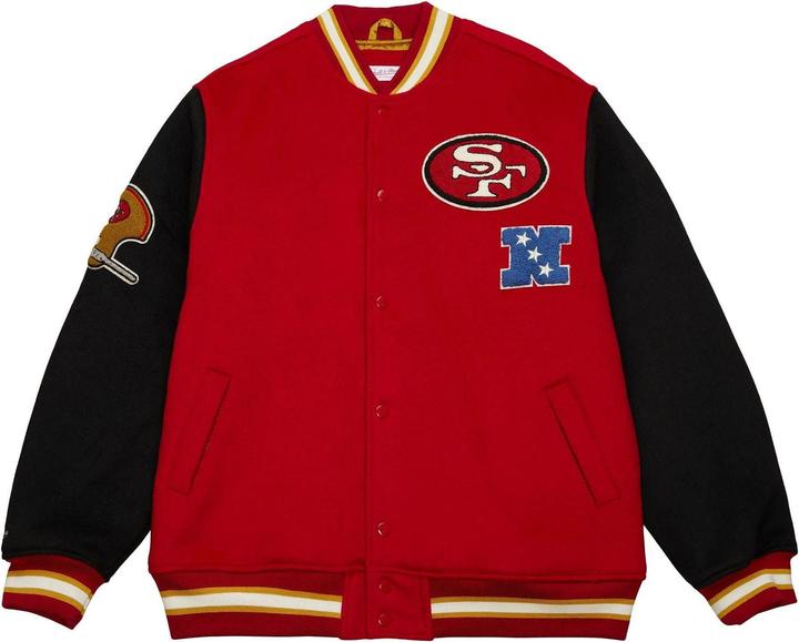 Produktbild Mitchell & Ness M&N Legacy Varsity Wool Jacke - NFL San Francisco 49ers - M (M)