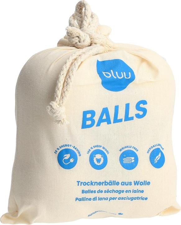 Actual product image bluu Trocknerbälle