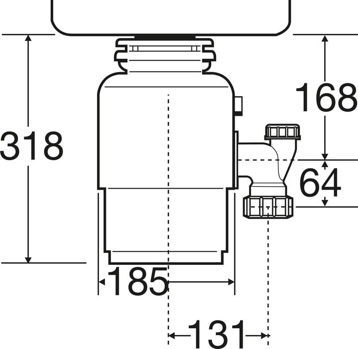 Actual product image Insinkerator Kitchen waste disposer