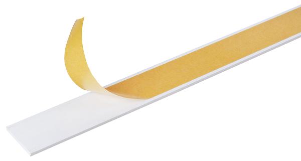 Produktbild Kaiserthal Flachstange Kunststoff weiss 30x3 mm, 2,6 m