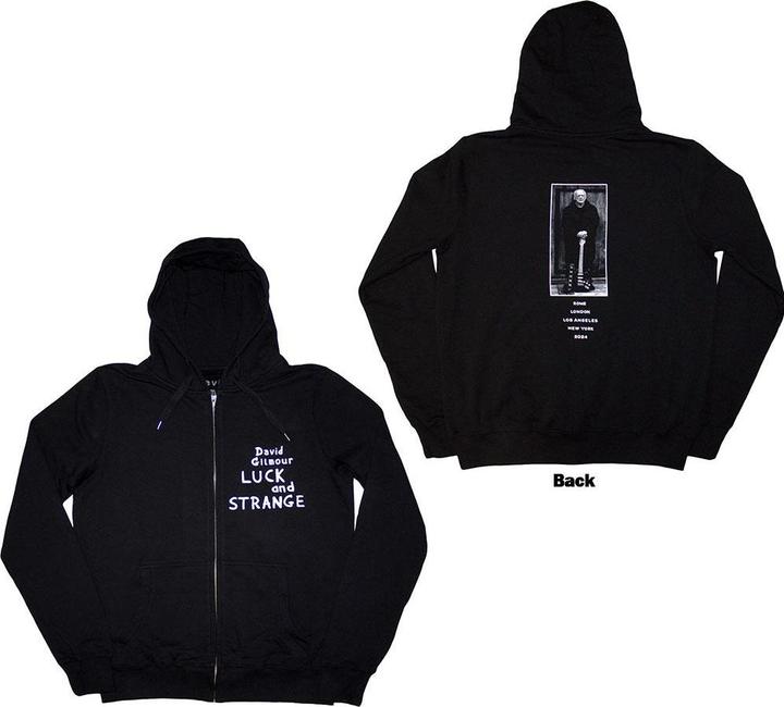 Universal Textiles Luck & Strange Hoodie mit durchgehendem Reissverschluss