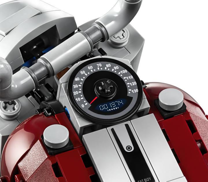 Actual product image LEGO Harley-Davidson Fat Boy (10269, LEGO Creator Expert)
