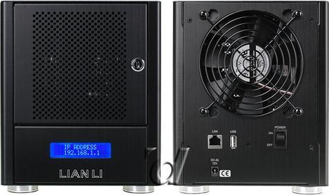 Produktbild Lian-Li EX-40NB HDD Hot Swap RAID NAS Case - black (3.5")