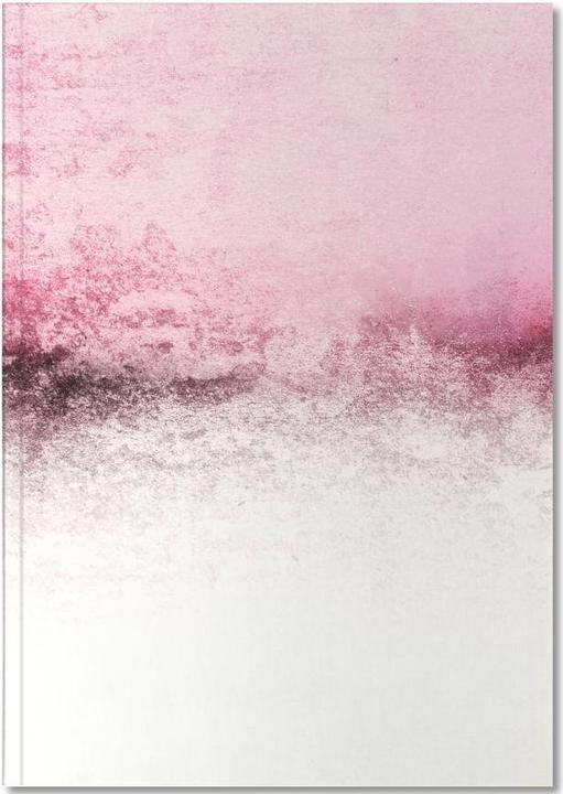 Actual product image Juniqe Snowdreamer Pink - Abstract & Geometric (A5, Lined)