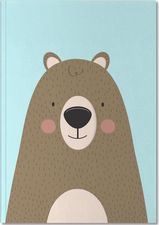 Image du produit Juniqe Bears Are Friendly - Ours (A5, Pointillés, Couverture rigide)