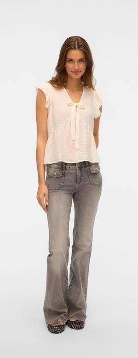 Actual product image Vero Moda VMJEAN Niedrige Taille Ausgestellt Jeans Ausgestellt (30)