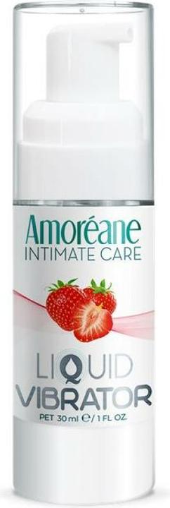 Produktbild Amoreane Liquid Vibrator Erdbeergeschmack 30ml (30 ml)