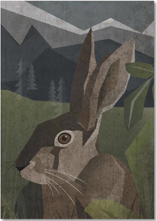 Image du produit Juniqe Hase - Lapins (A5, À rayures)
