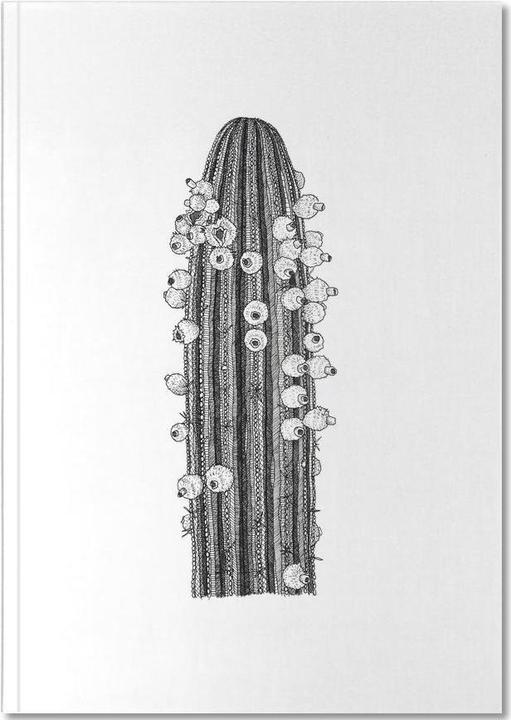 Immagine prodotto Juniqe Grande cactus schizzo a matita (A5, Punteggiato)