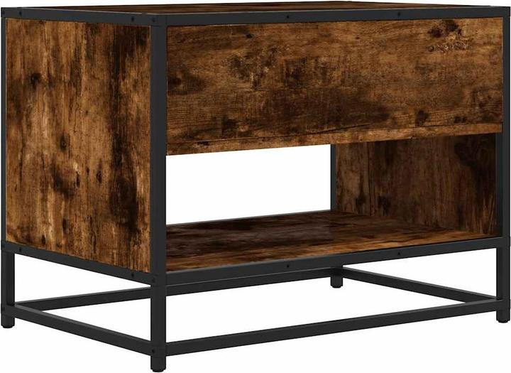 Produktbild VidaXL TV Schrank Lowboard Fernsehschrank Fernsehtisch TV Möbel Räuchereiche (61 x 40 x 46 cm)