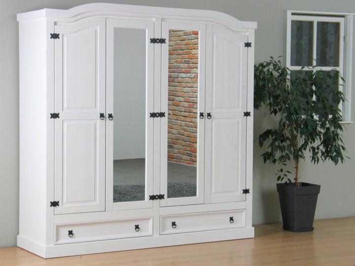 Produktbild Ebuy24 Kleiderschrank New Mexico (193 x 194 x 57 cm)