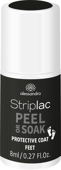 Alessandro Striplac Peel or Soak - Protective Coat Feet (Transparent, Farblack)