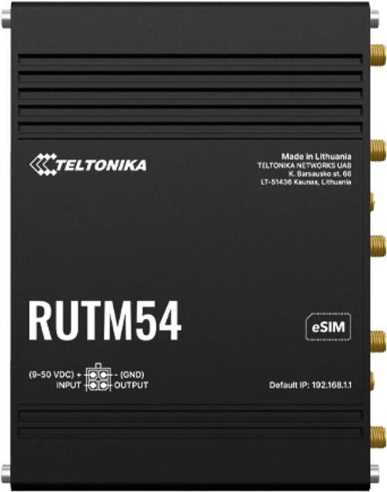 Actual product image Teltonika RUTM54 (US)