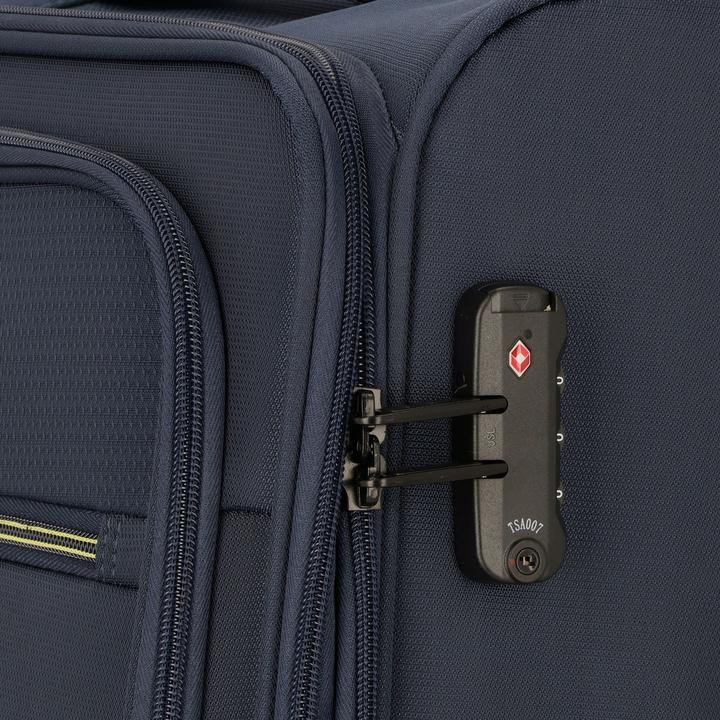 Actual product image D&N Travel Line 9704 4-wheel suitcase set, 3-piece with stretch fold (220 l, XL (from 140l))