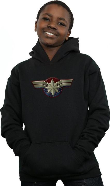 Captain Chest Emblem Kapuzenpullover Jungen