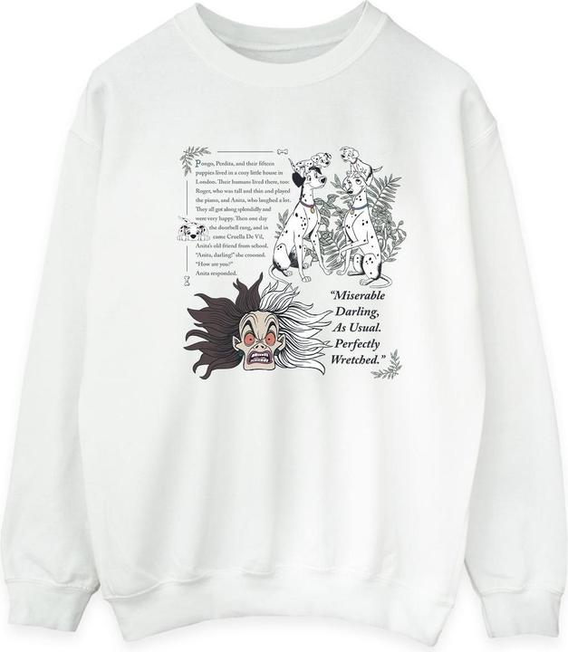 Disney 101 Dalmatians Miserable Darling Sweatshirt (M)
