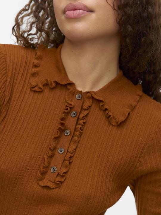 Produktbild Vero Moda AWSHIRLI Gestricktes Poloshirt Polo (M)