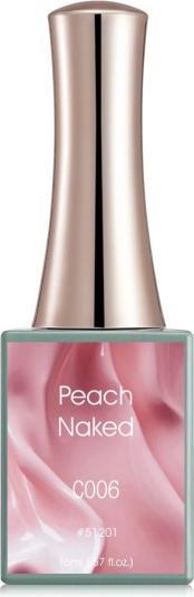 Nagellack24 Gellack Peach Naked C006 UV/LED (Peach Naked, UV-Gel Lack)