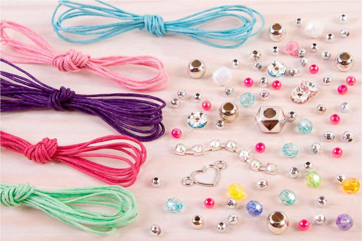 Actual product image Make it Real Pearl set rainbow glitter bracelets
