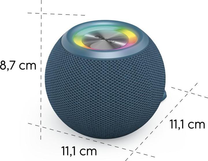 Actual product image Hama Ball Shape Speaker (10 h, Rechargeable battery operated)