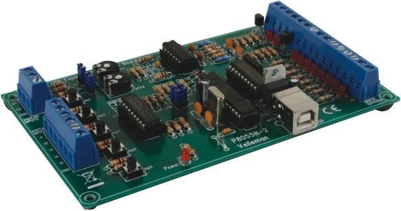 Actual product image Velleman USB Experiment Interface Board (New Vers.) (Add-on)