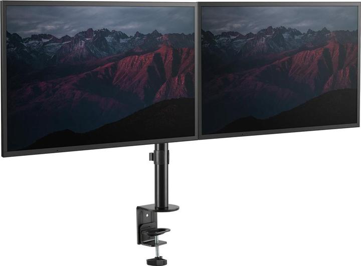 Produktbild StarTech ARMDUAL3 Doppel Monitorarm zur Tischmontage (Gelenkarme für bis zu 32-Zoll-VESA (Tisch, 32")