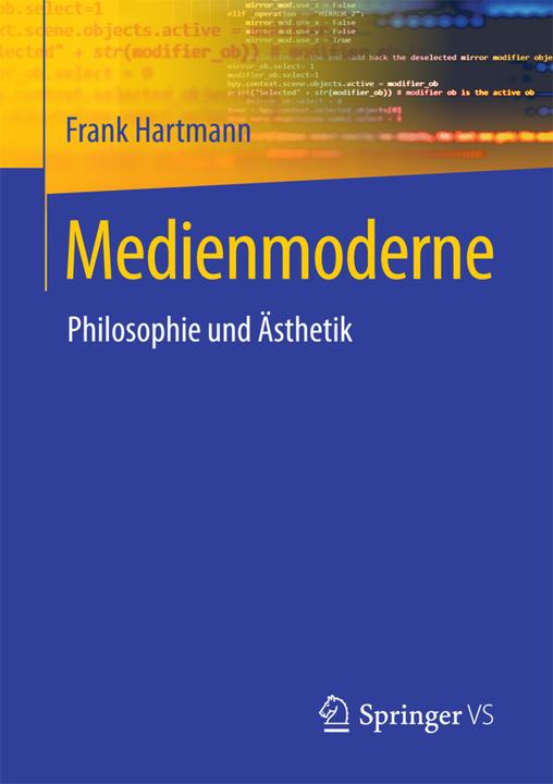 Produktbild Medienmoderne (Niederländisch, Frank Hartmann, 2017)