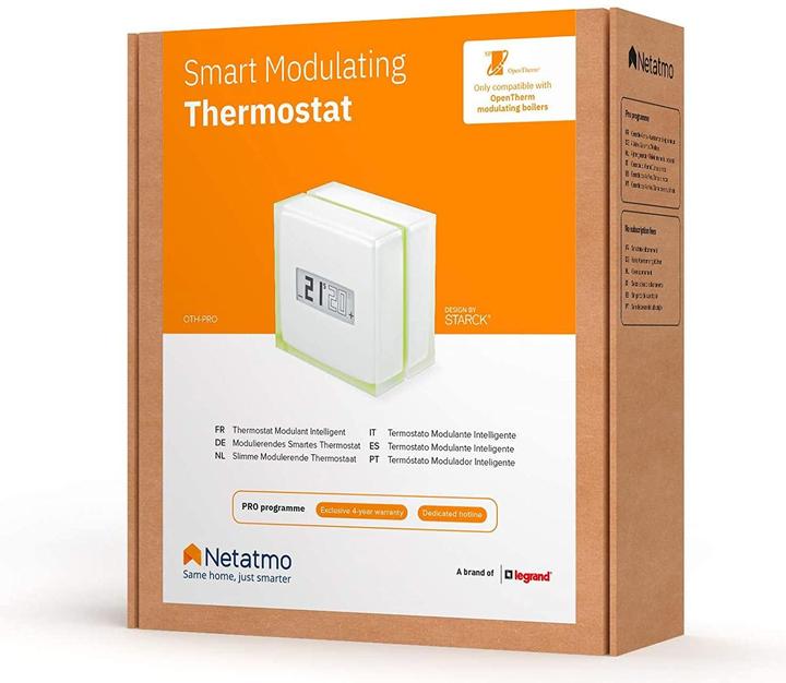 Image du produit Netatmo Modulierendes Smartes Thermostat OTH-PRO