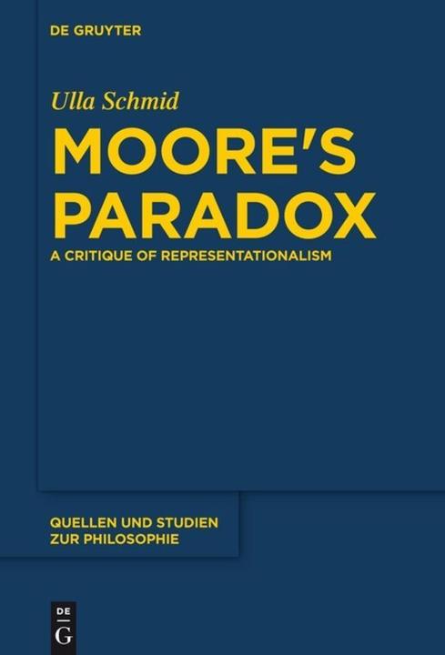 Image du produit Moore's Paradox (Allemand, Ulla Schmid, 2017)
