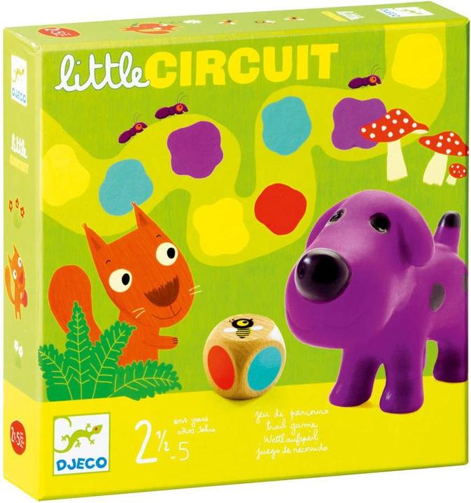 Actual product image Djeco Little Circuit (German, French, Italian, English)