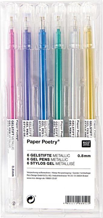 Produktbild Paper Poetry Schreiben (Mehrfarbig, 6 x)