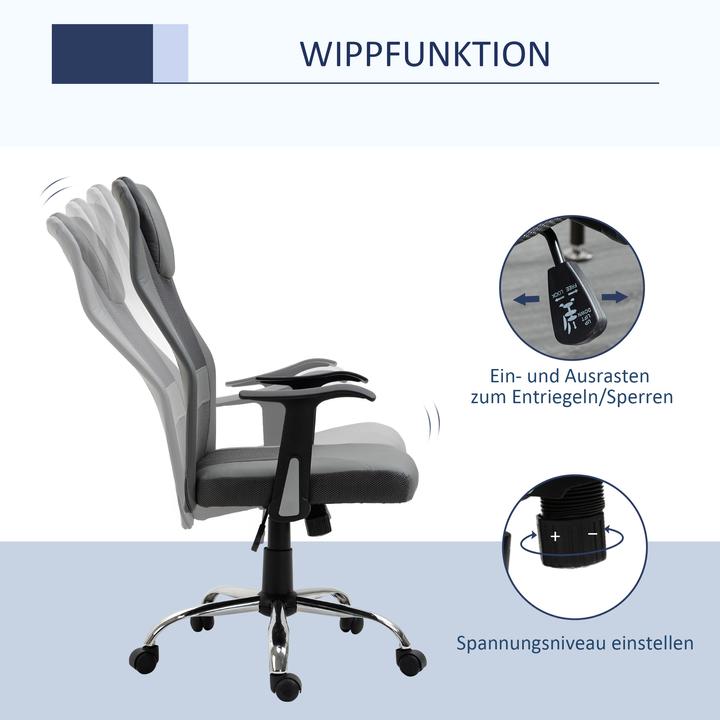 Produktbild Vinsetto Bürostuhl ergonomisch